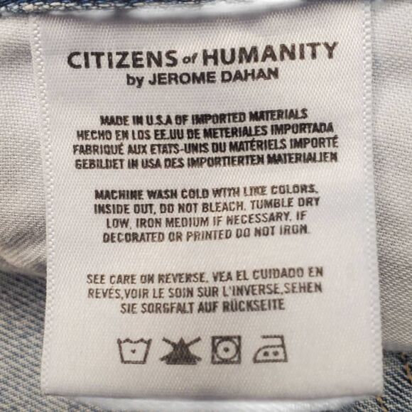 Citizens Of Humanity Estella High Rise Ankle Flair Jeans Size 29 - Picture 11 of 12